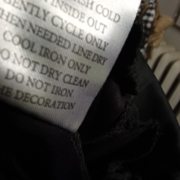 Brooklyn Roots NWT Cloth Black Joggers with White Accents Boys Sz 5 - Picture 6 of 6